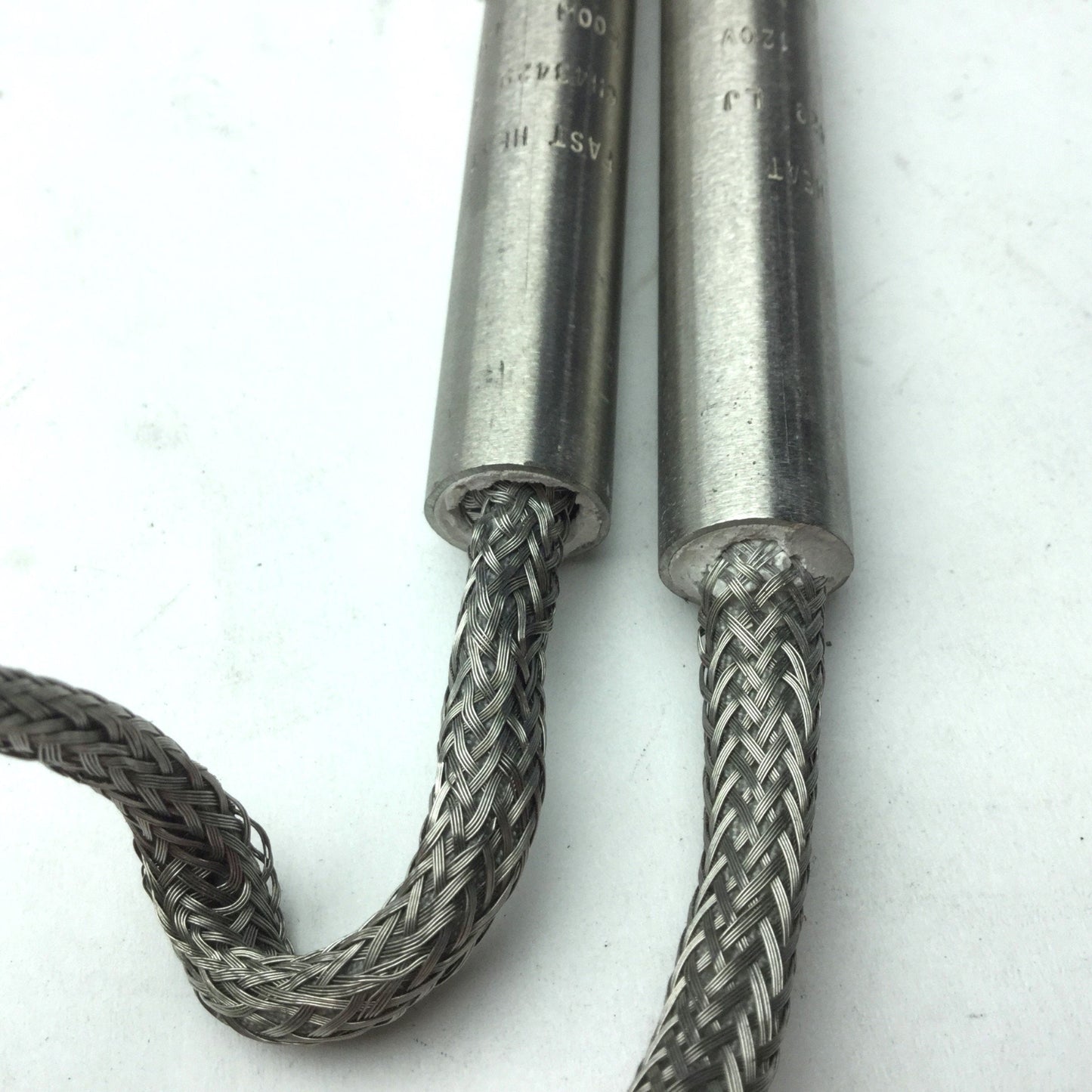 Used Lot of 2 Fast Heat CH43429 Heater Cartridge Rod, 120V, 500W, 1/2" Dia, 6" Long