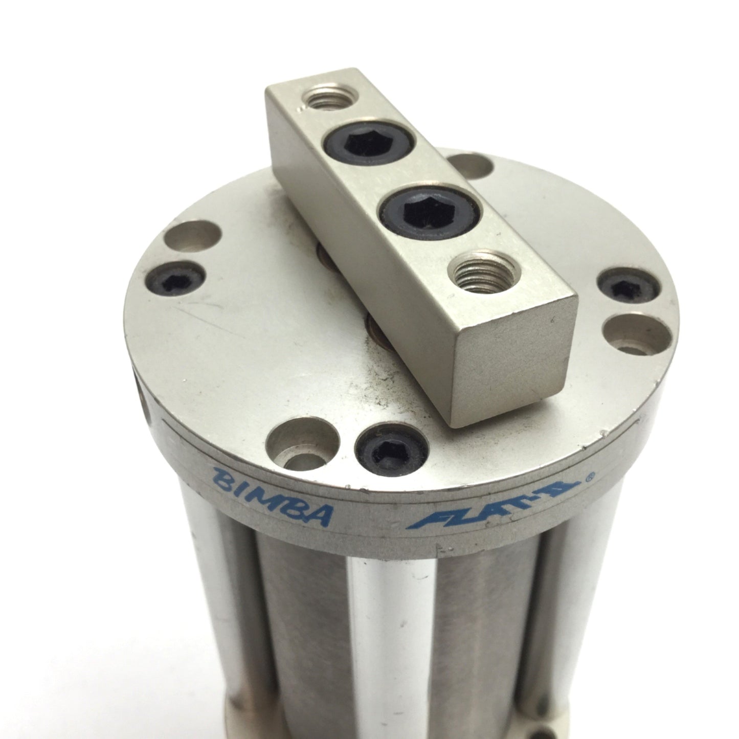 Used Bimba CFT-00982-A Flat-II Pneumatic Non-Rotating Cylinder Stroke 1.75", 1/8" NPT