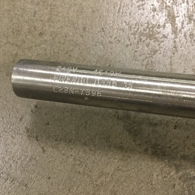 Used Watlow L28N-7396 Firerod Heater Cartridge, 240V 1540W, 5/8" Diameter, 28" Long