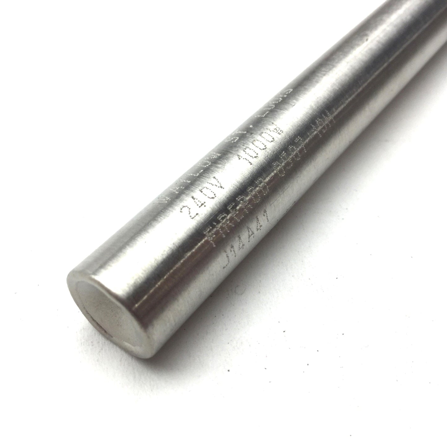 Used Watlow J14A41-L12 Firerod Heater Cartridge, 240V 1000W, 1/2" Diameter, 14" Long