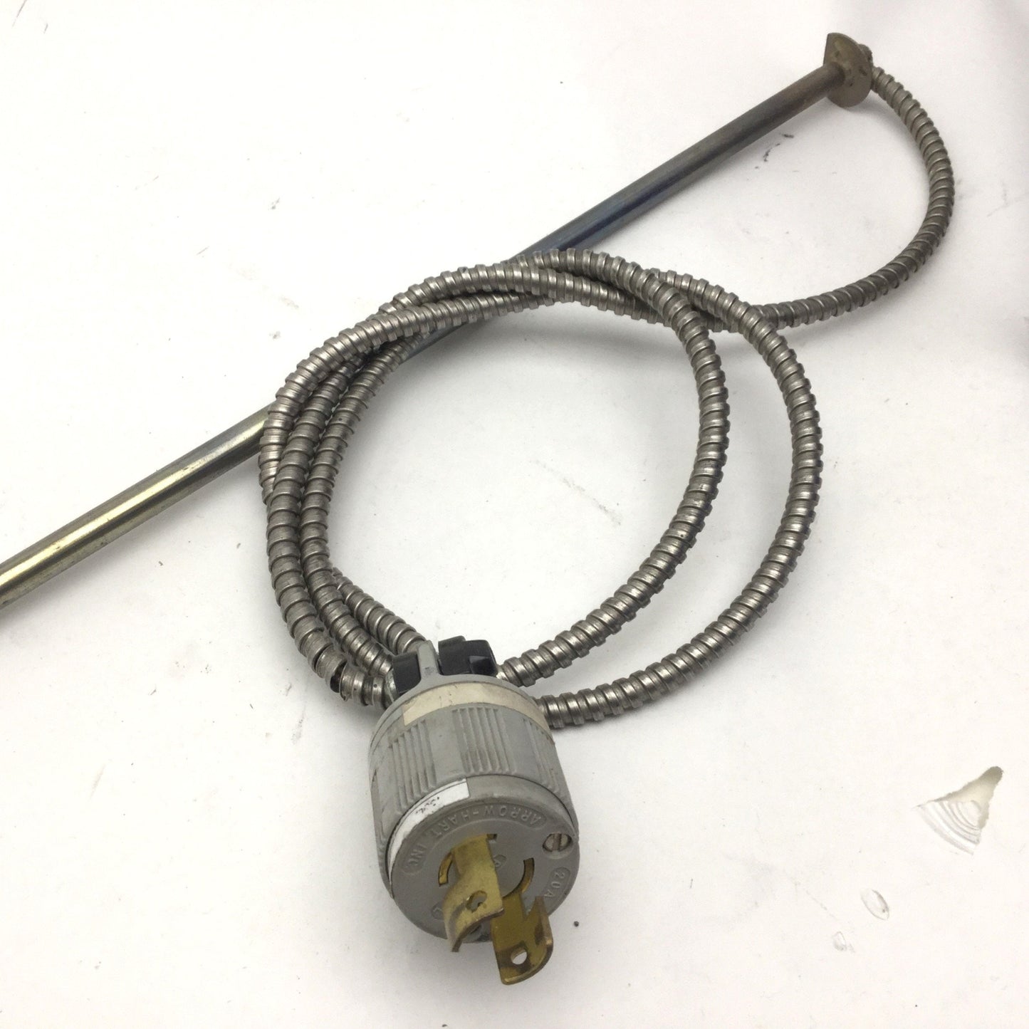 Used Marathon HR37285A Heater Rod Cartridge, 240V, 2000W, 3/8" Diameter, 28.5" Long