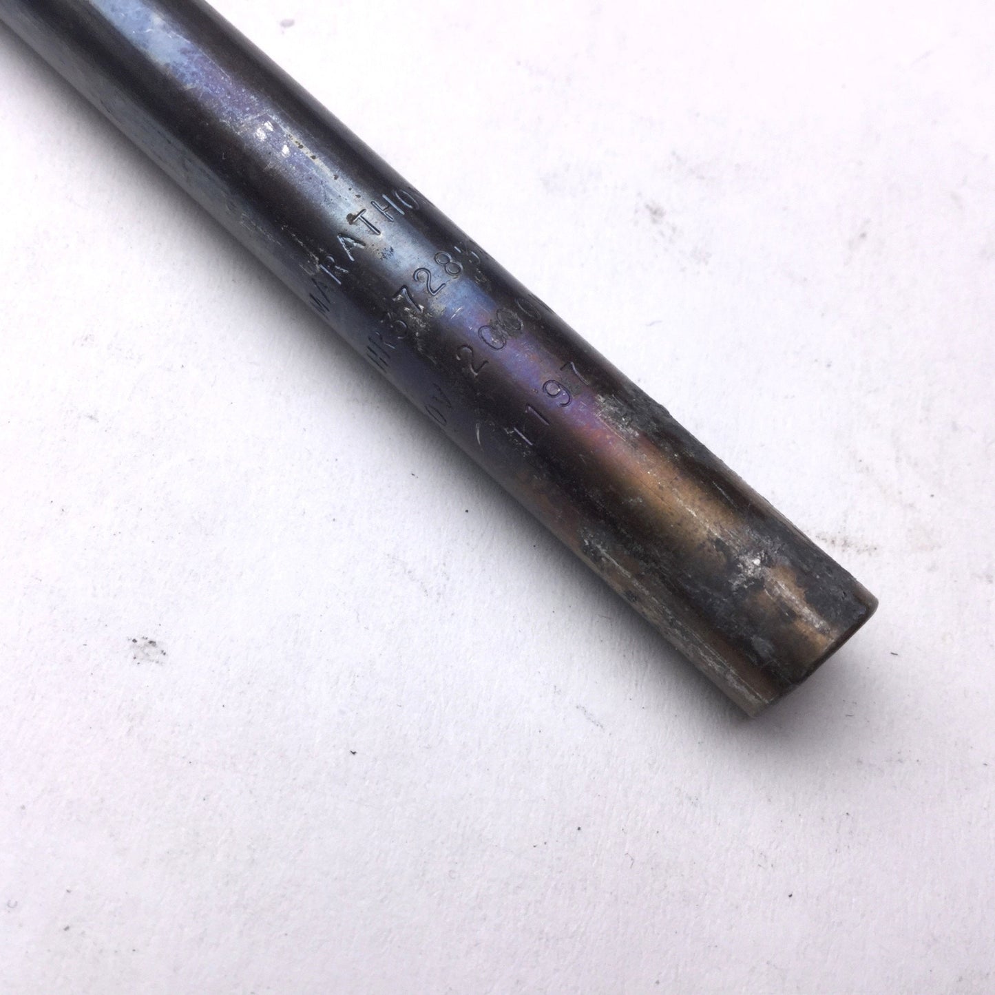 Used Marathon HR37285A Heater Rod Cartridge, 240V, 2000W, 3/8" Diameter, 28.5" Long