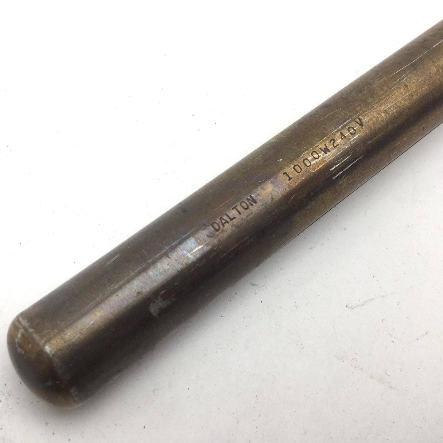 Used Dalton W6C160 Cartridge Heater 1000W 240V Diameter: 3/4", Length: 16", 6' Lead