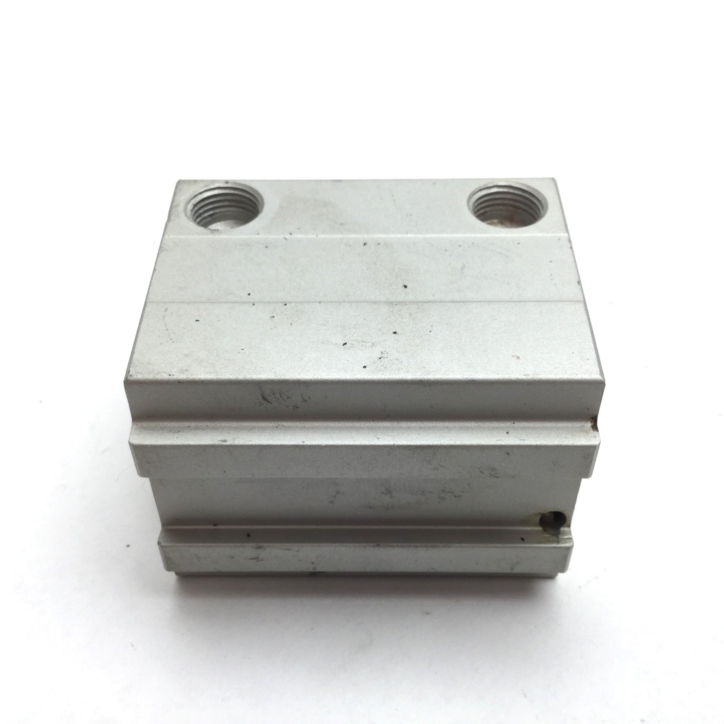Used Compact AS118X1 Pneumatic Cylinder, Bore: 1-1/8", Stroke: 1", Ports: 1/8" NPT