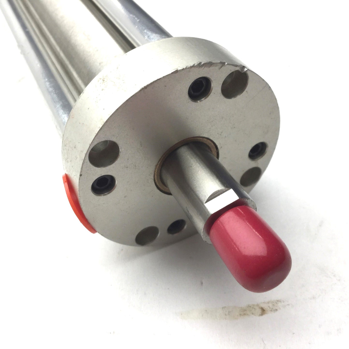 Used Bimba FO-095.75-MTEEO.375 Flat-1 Pneumatic Cylinder Bore: 1-1/16" Stroke: 5.75"