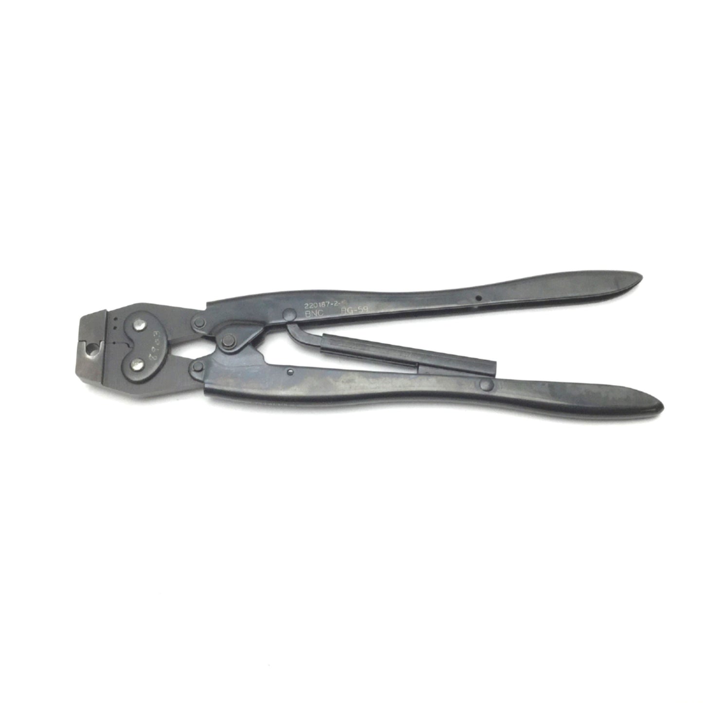 New AMP 220187-2 Certi-Crimp BNC Coaxial Crimping Tool Kit RG-59 With 40 Connectors