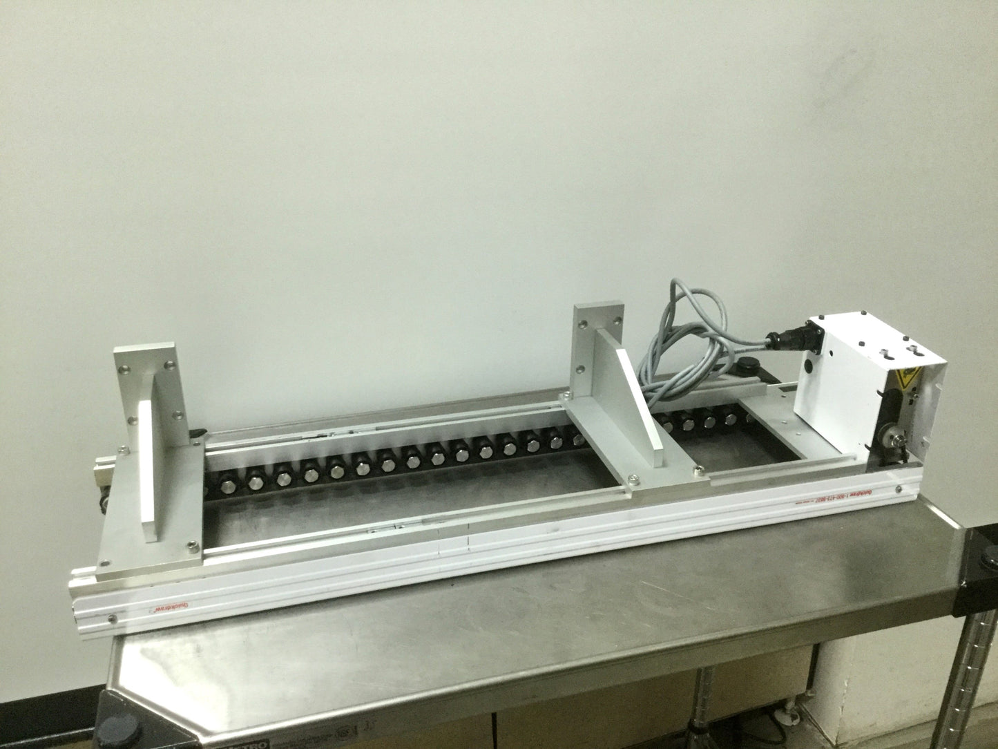 Used Quickdraw 801548 MR Series Slip Roller Conveyor, 30" Long, Voltage: 24VDC 2.5A