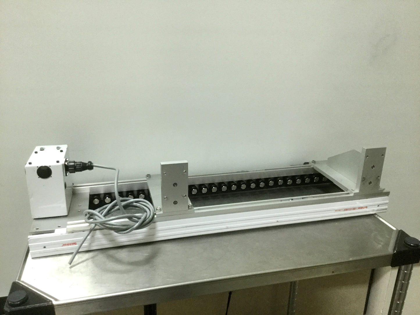Used Quickdraw 801548 MR Series Slip Roller Conveyor, 30" Long, Voltage: 24VDC 2.5A
