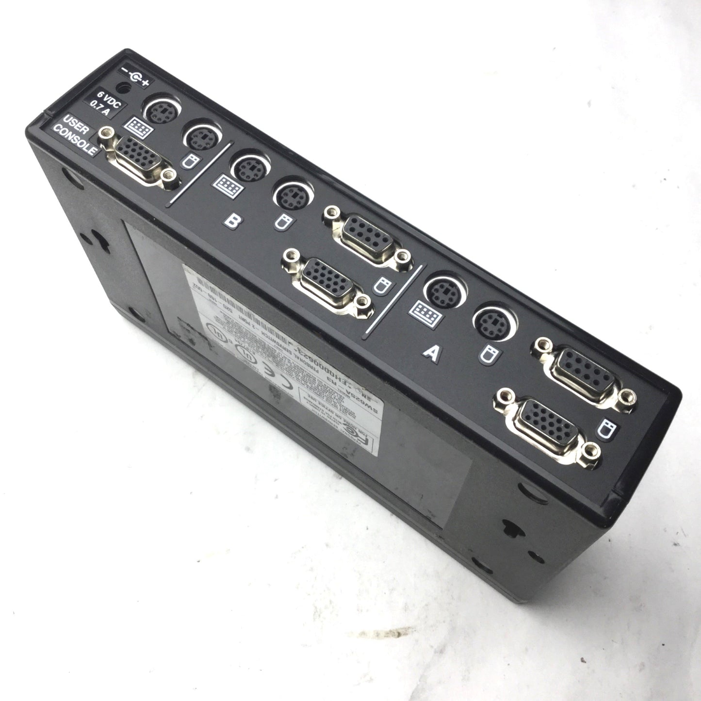 Used Black Box SW625A-R3 Personal Servswitch-2 Port, Voltage: 6VDC, 0.7A