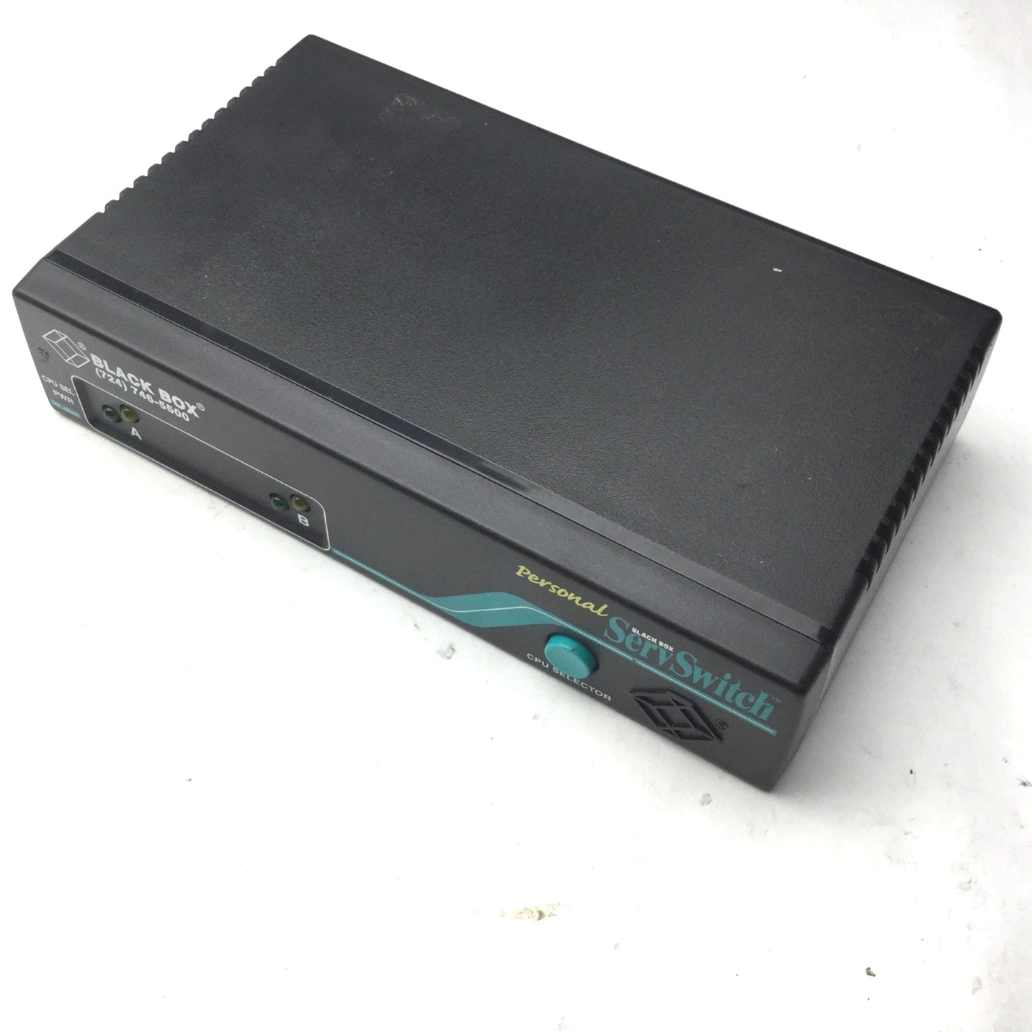 Used Black Box SW625A-R3 Personal Servswitch-2 Port, Voltage: 6VDC, 0.7A