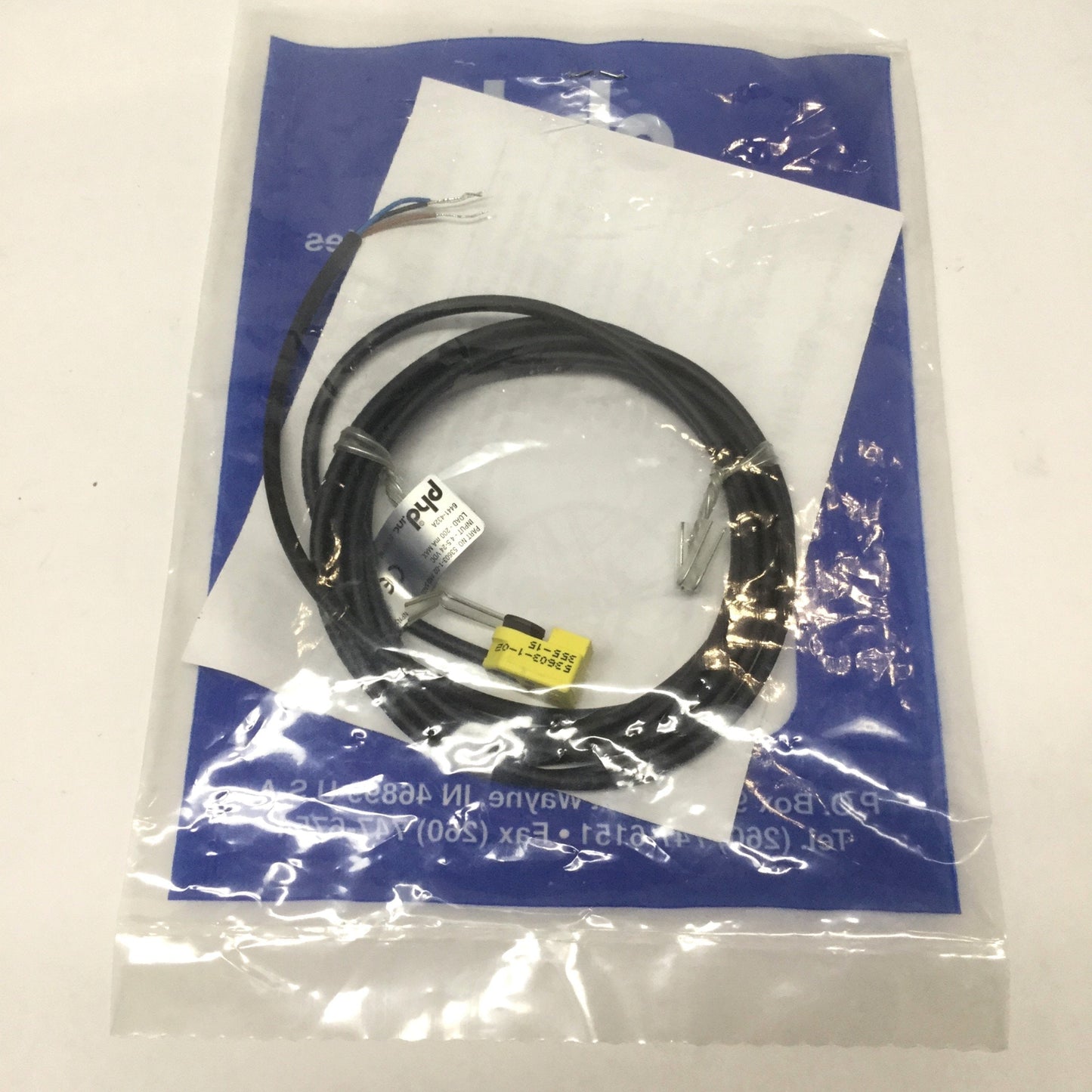 New PHD 53603-1-02 Hall Effect Cylinder Solid State Proximity Switch NPN, 4.5-24VDC