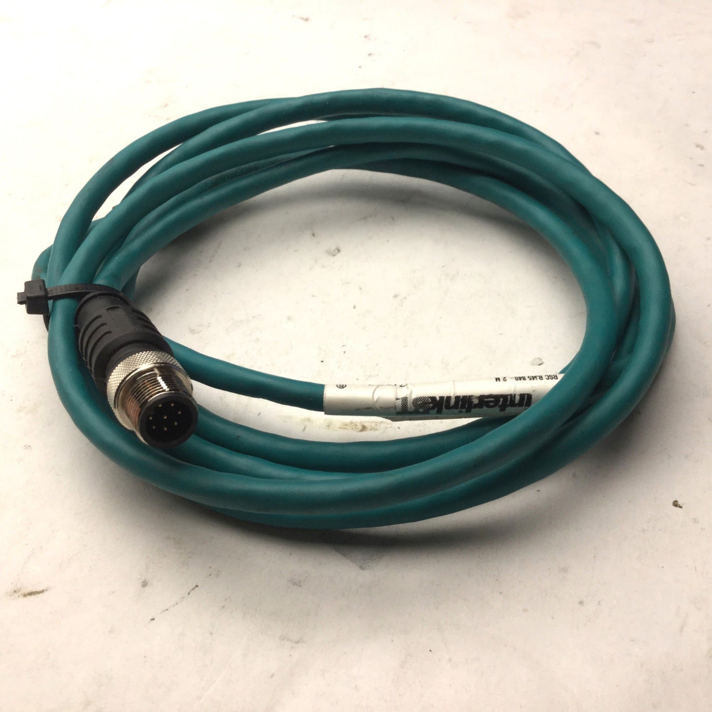 Used Turck InterlinkBT RSC RJ45 840-2M Cable RJ45 Straight, 8 Wire, 2m, U7937-2
