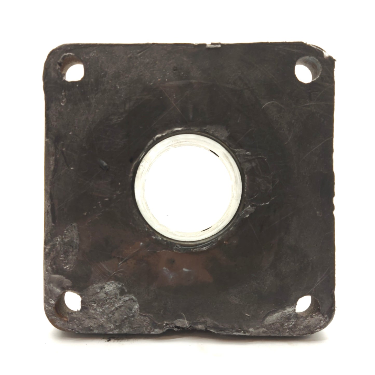 Used AMI UCFX14-44 Four-Bolt Flange Bearing, 2.75" Shaft, 7 3/4 x 7 3/4 x 3.2"