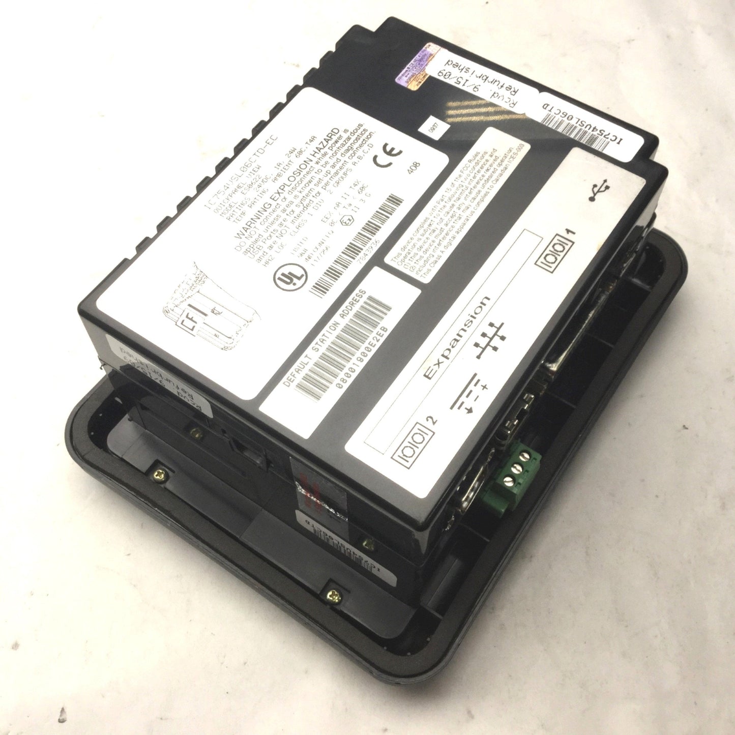 Used Ge Fanuc ES0622 Quickpanel View Human Machine Interface, IC754VSL06CTD-EC