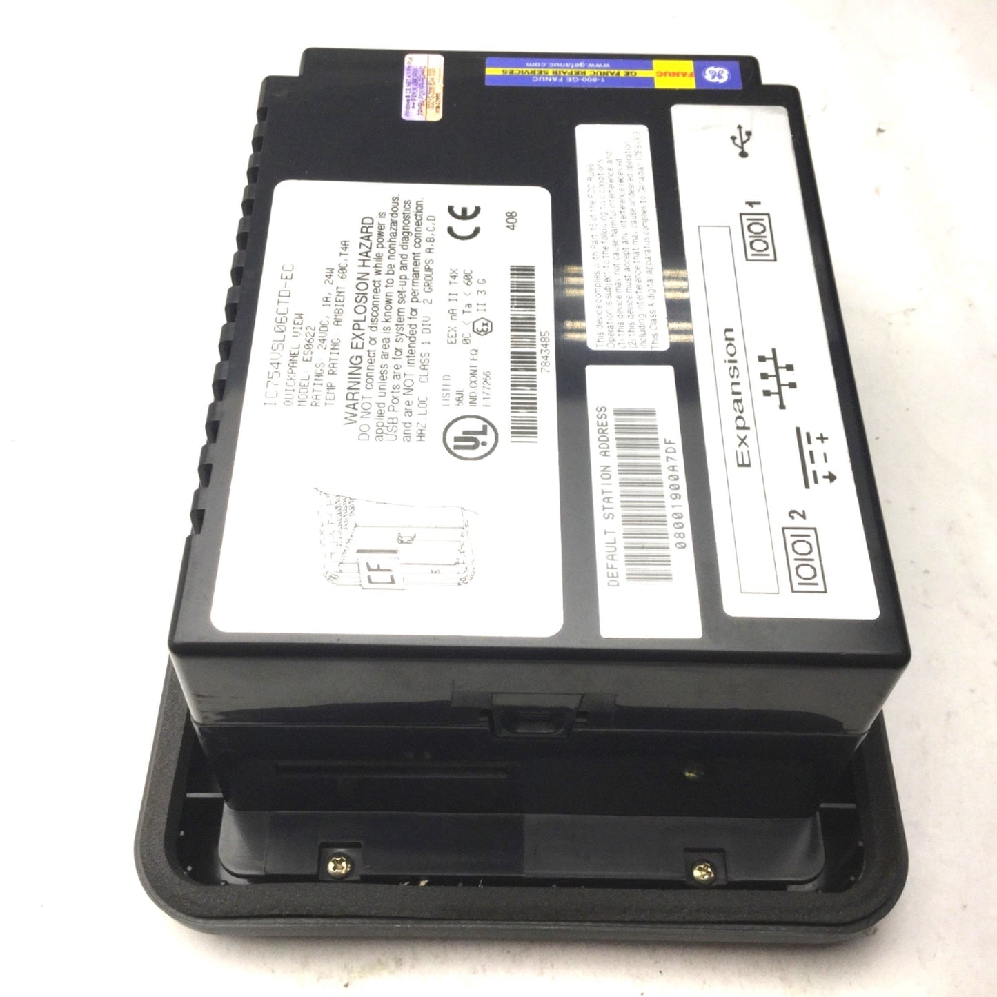 Used Ge Fanuc ES0622/IC754VSL06CTD-EC Quickpanel View Human Machine Interface