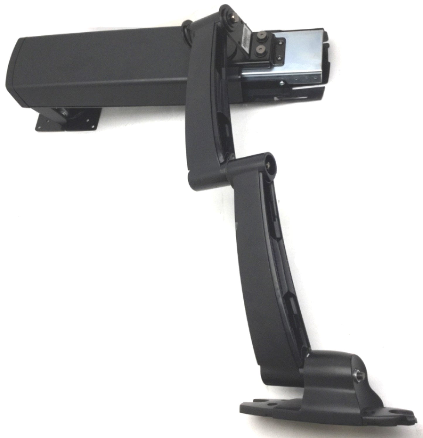 Used Ergotron 45-230-200 Wall Mount Monitor Arm 20" Extension, 5" Lift, 360ø Rotation