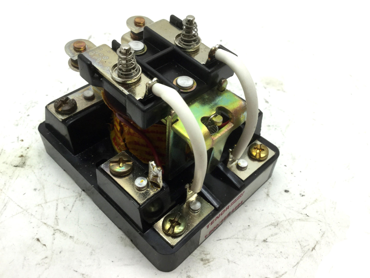 Used Tenor Koino KH-101-2A High Power Relay 24VDC 15A 110VAC/30A *Crack