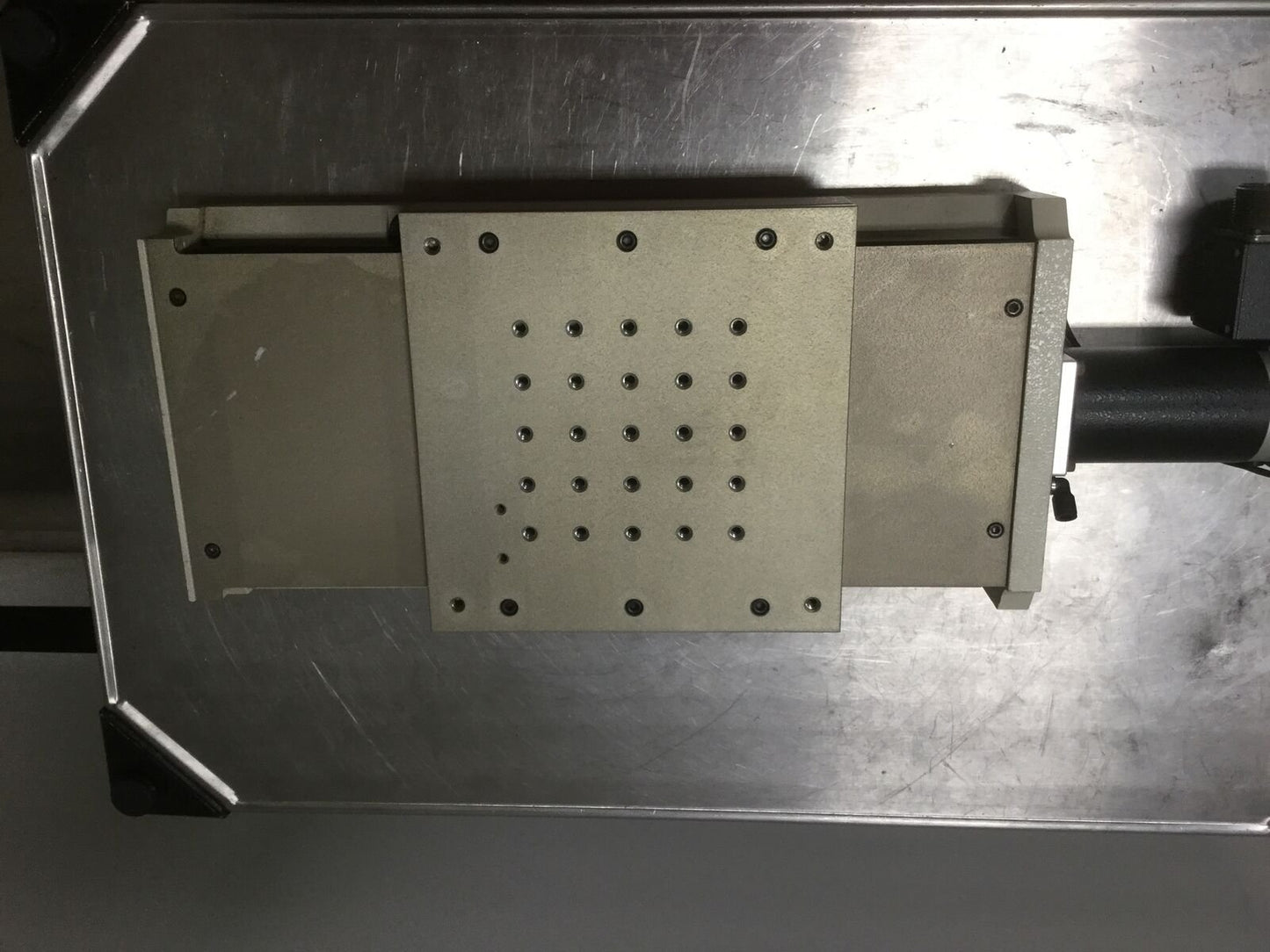 Used Aerotech ATS20015-M-40P Motorized Linear Stage 150mm Travel 4mm rev Motor 1050LT