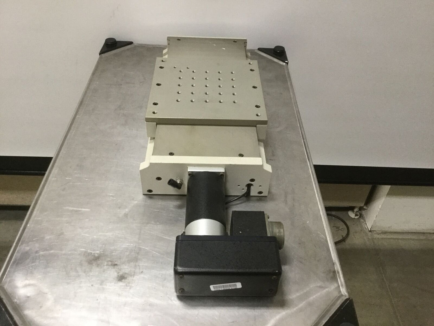 Used Aerotech ATS20015-M-40P Motorized Linear Stage 150mm Travel 4mm rev Motor 1050LT