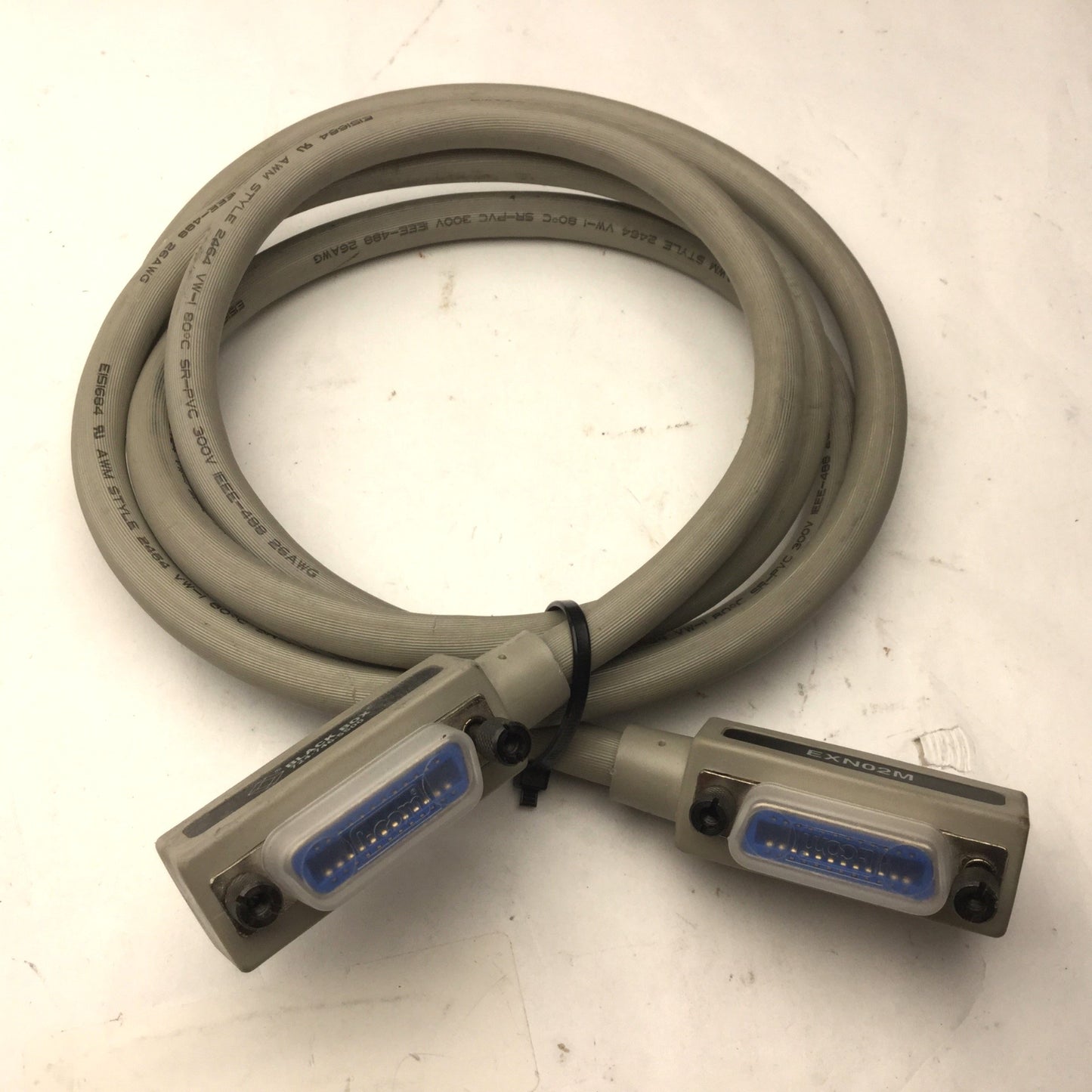 Used Black Box EXN02M Computer Cable, 6.6 Feet, 26 AWG, IEEE-488