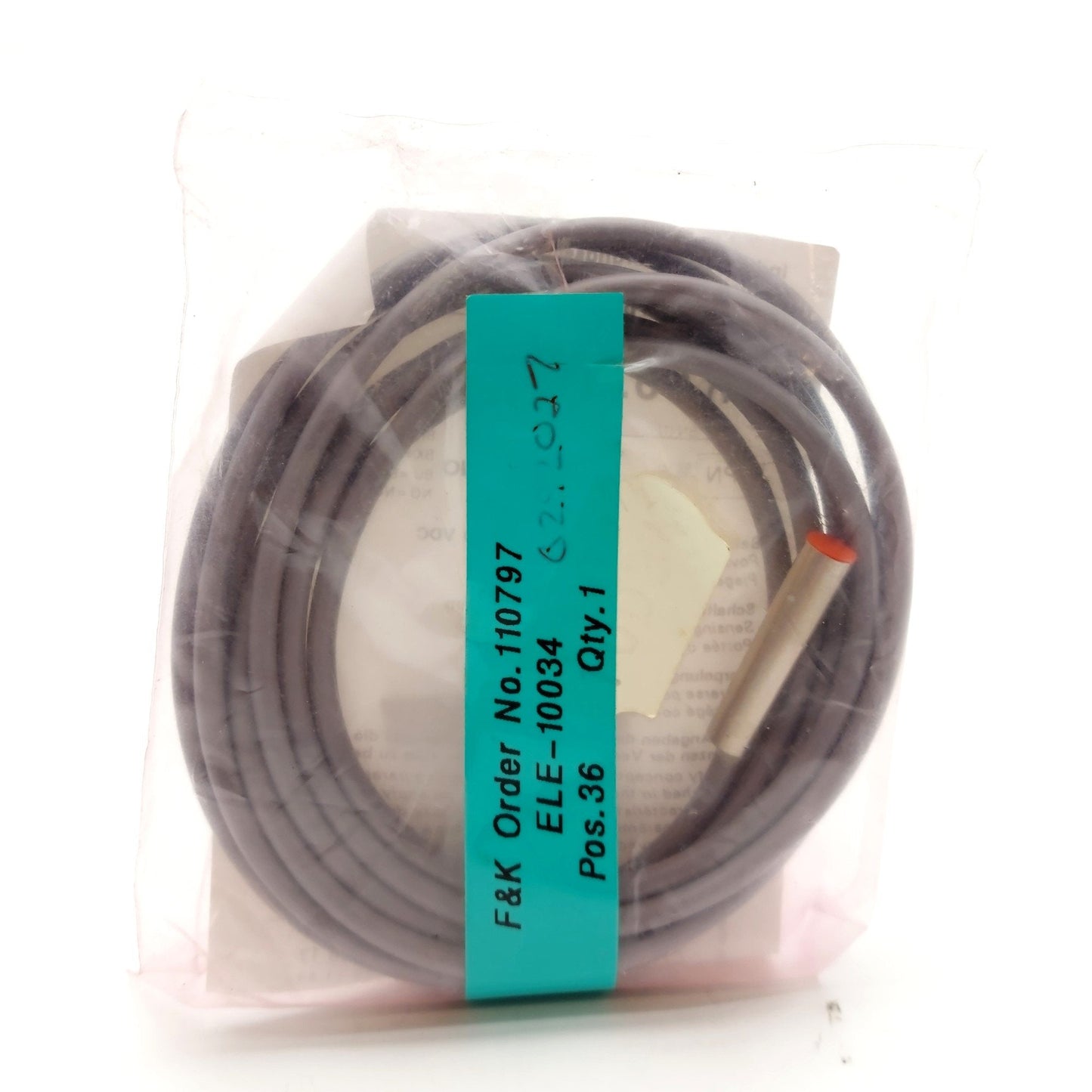 New Baumer Electric IFR 06.24.15 Proximity Sensor, 1.5mm Sensing, NPN, 5-30VDC