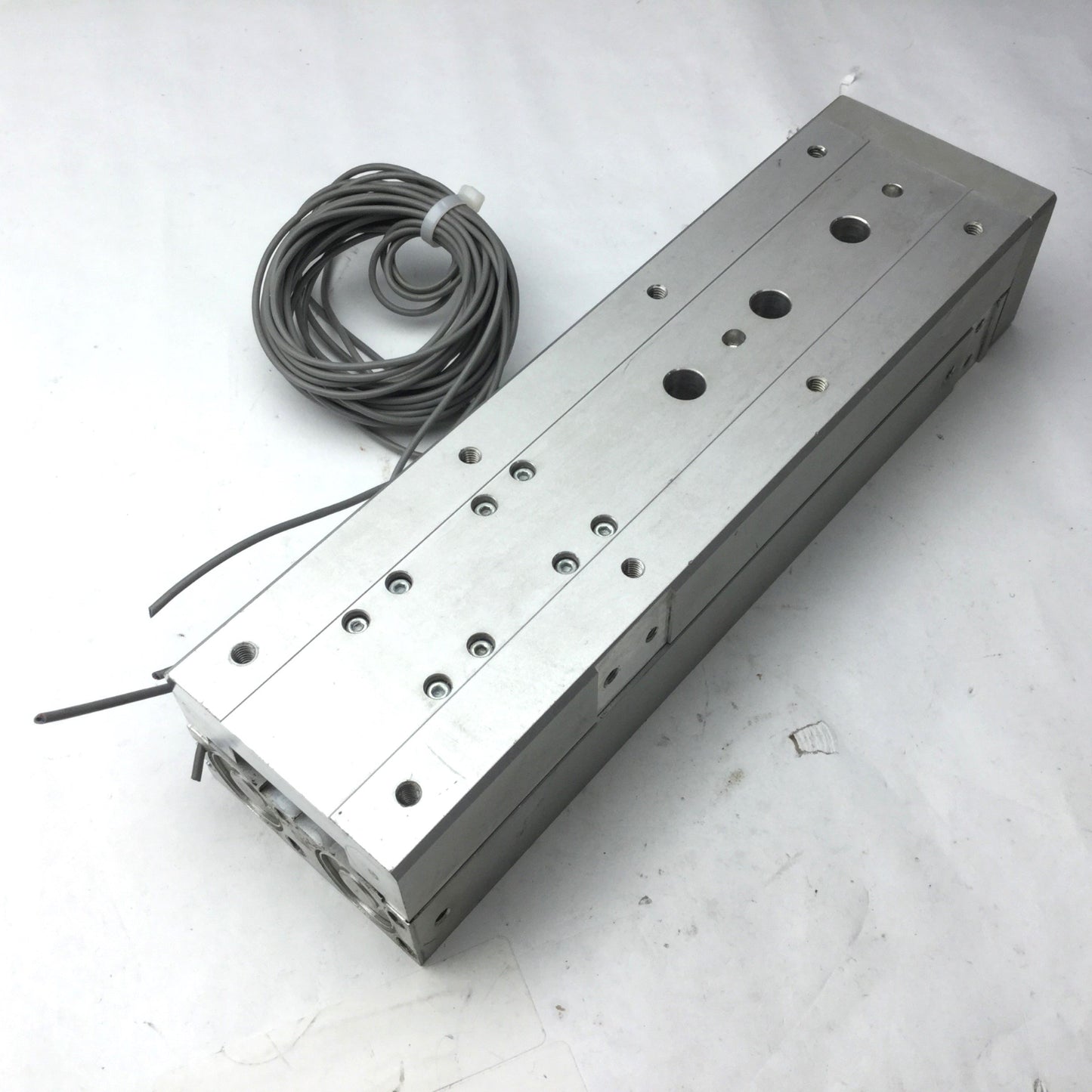 Used Bimba Guided Stage Pneumatic Cylinder, 115mm Stroke, 270mm x 80mm, 10 Bar Max