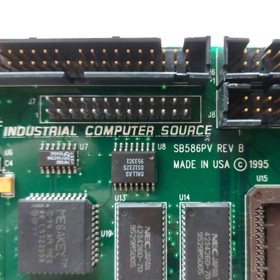 Used ICS SB586PV Single Board Computer Intel P54CS 133MHz 16MB RAM SCSI-2 PICMG1.0