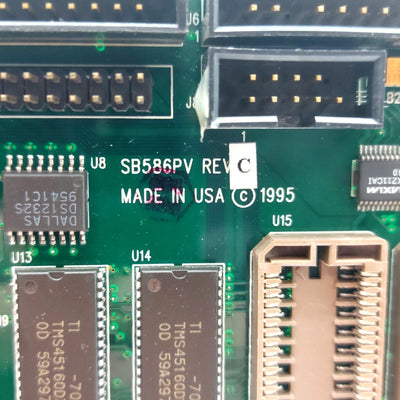 Used ICS SB586PV Single Board Computer Intel P54CS 133MHz 32MB RAM SCSI PICMG1.0