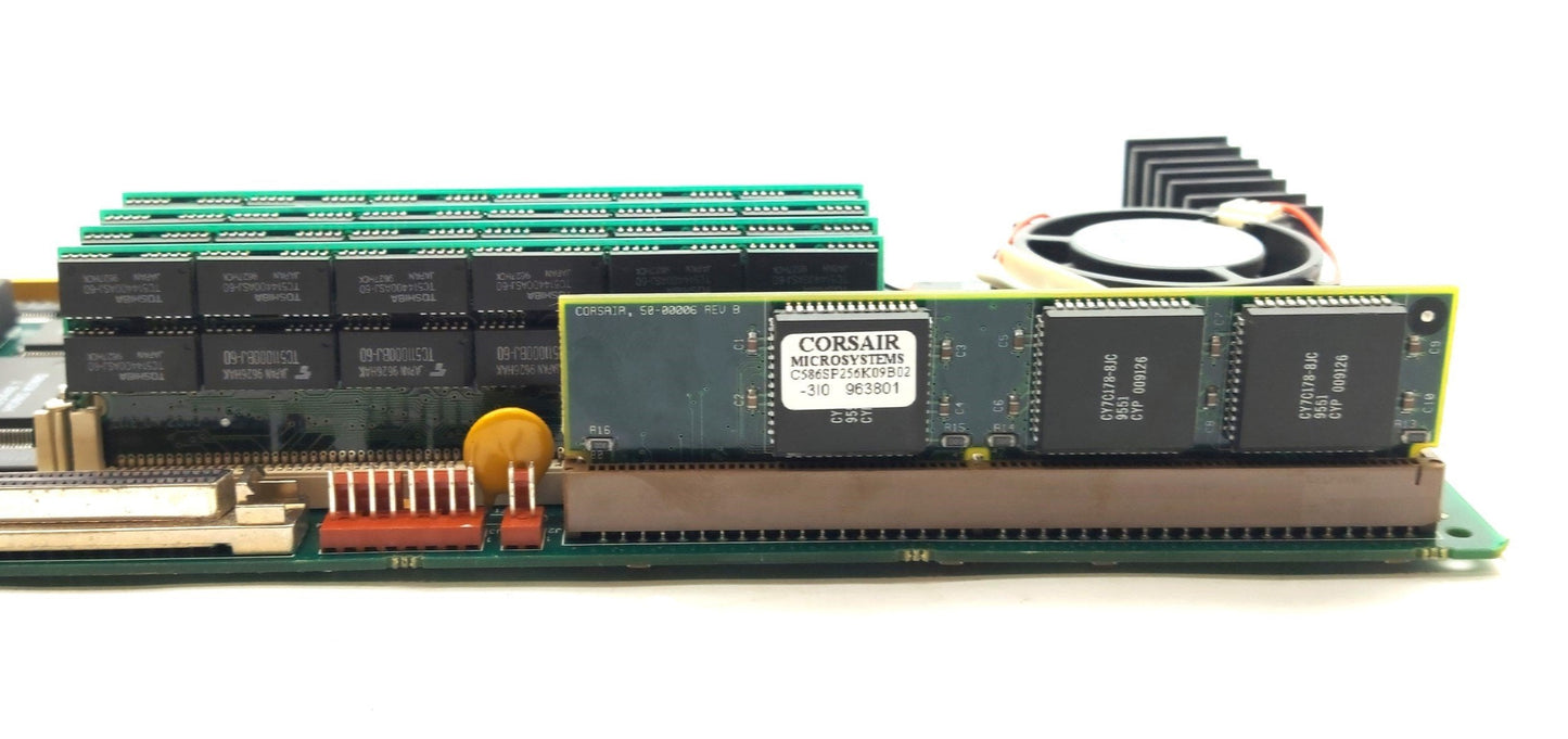 Used ICS SB586PV Single Board Computer Intel P54CS 133MHz 32MB RAM SCSI PICMG1.0