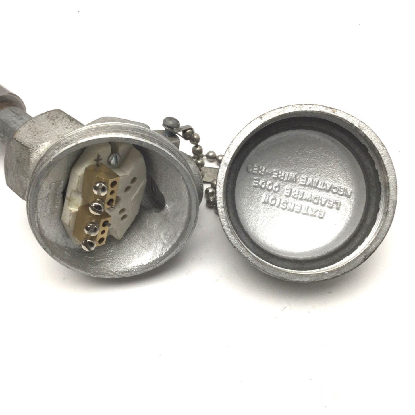 Used Watlow Gordon AT1109401 Rigid Sheath Stainless Steel Thermocouple Type K