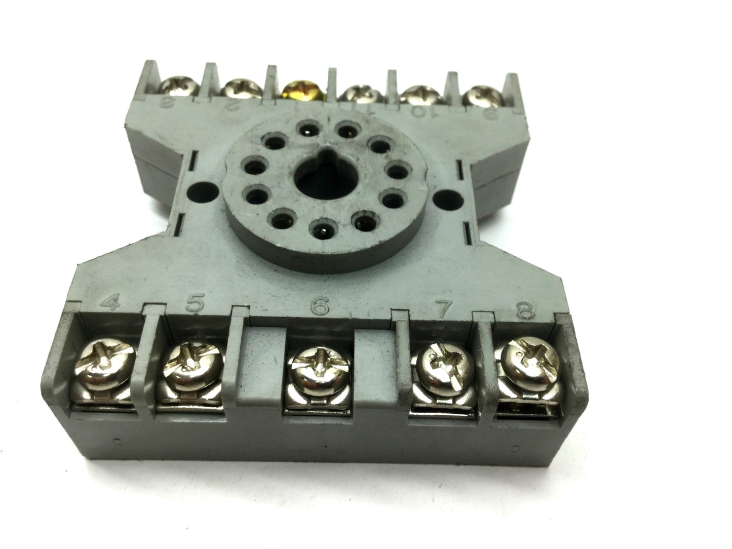 Used Lot of 6 Idec SR3P-6 Relay Sockets 10A 300V