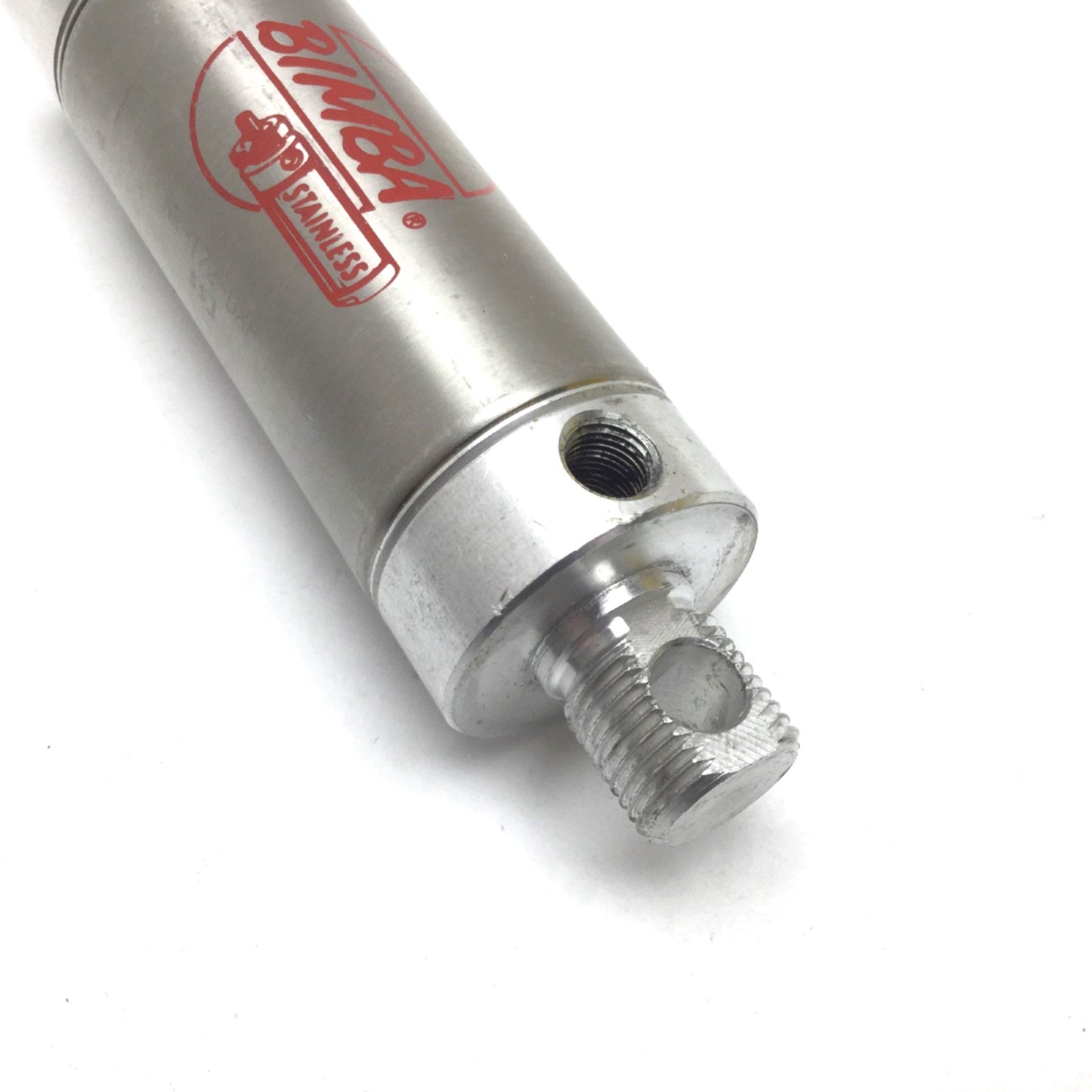Used Bimba NR-172-DXP Non-Rotating Cylinder, Bore: 1.5", Stroke: 2", Ports: 1/8" NPT
