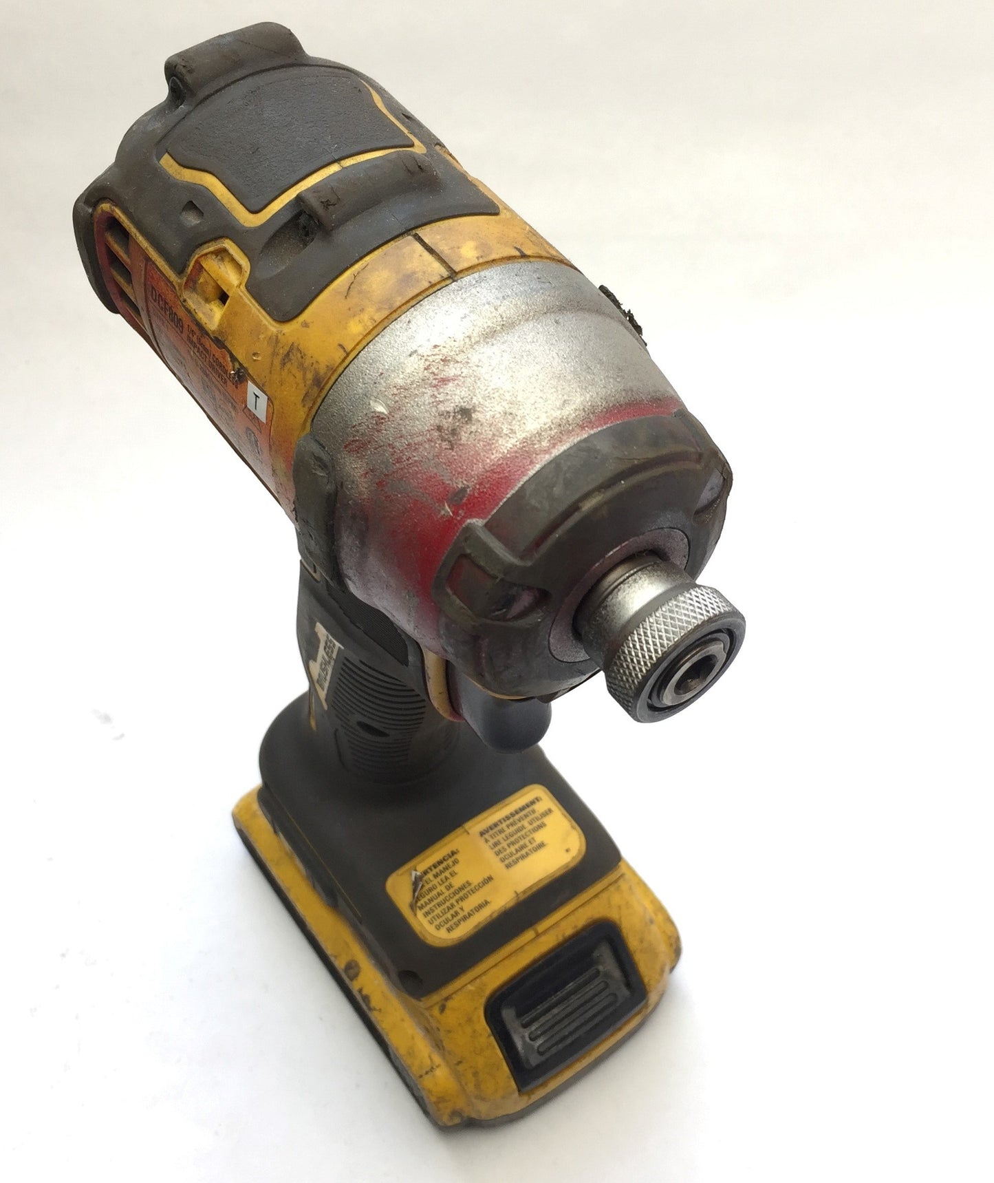 Used DeWalt DCF809 1/4" Cordless Impact Driver Brushless 20VDC DCB112 Charger Battery