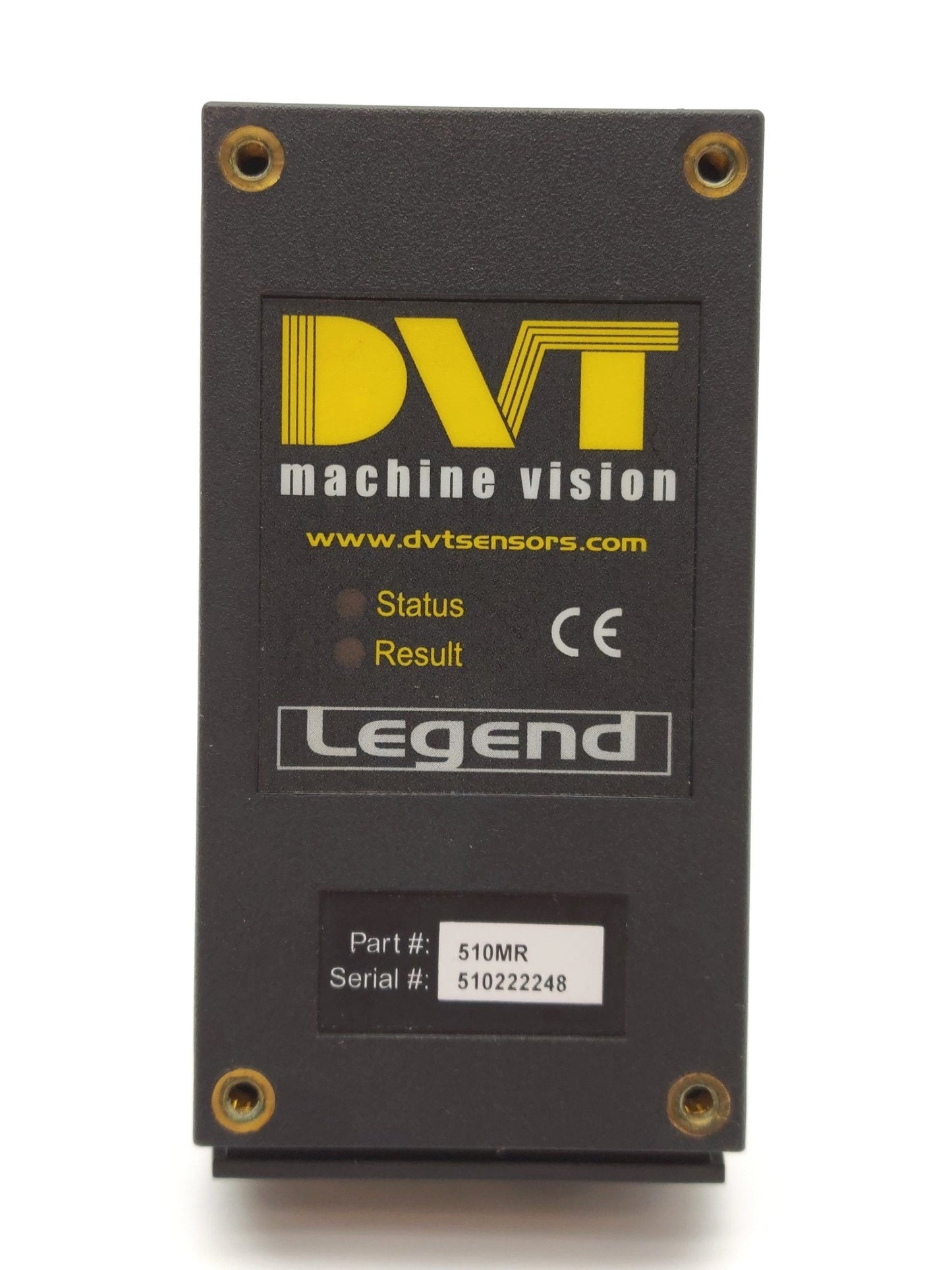Used DVT 510MR Legend Machine Vision Camera Black/White Ethernet 10/100 C-Mount 24VDC