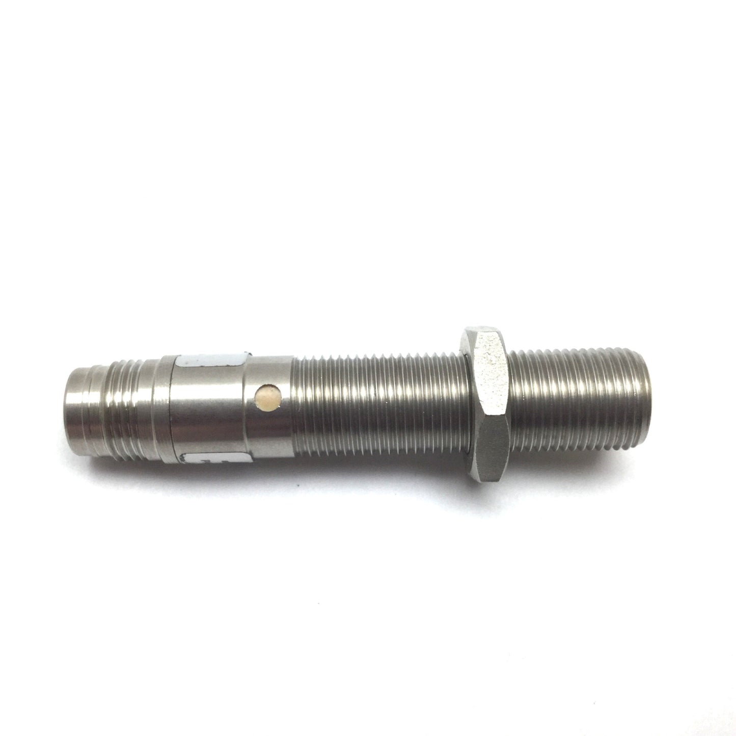 Used Micro Detector PMW-0P-1H Inductive Proximity Sensor, 2mm, 10-30VDC, PNP, M12