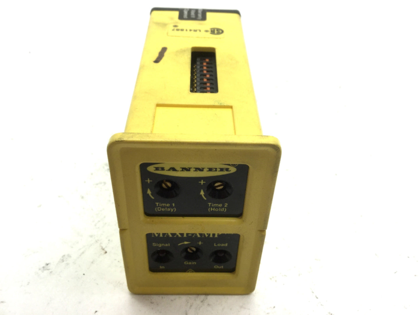 Used Banner CM5RB Maxi-Amp Amplifier Module, Supply: 210-250VAC / 12-28VDC