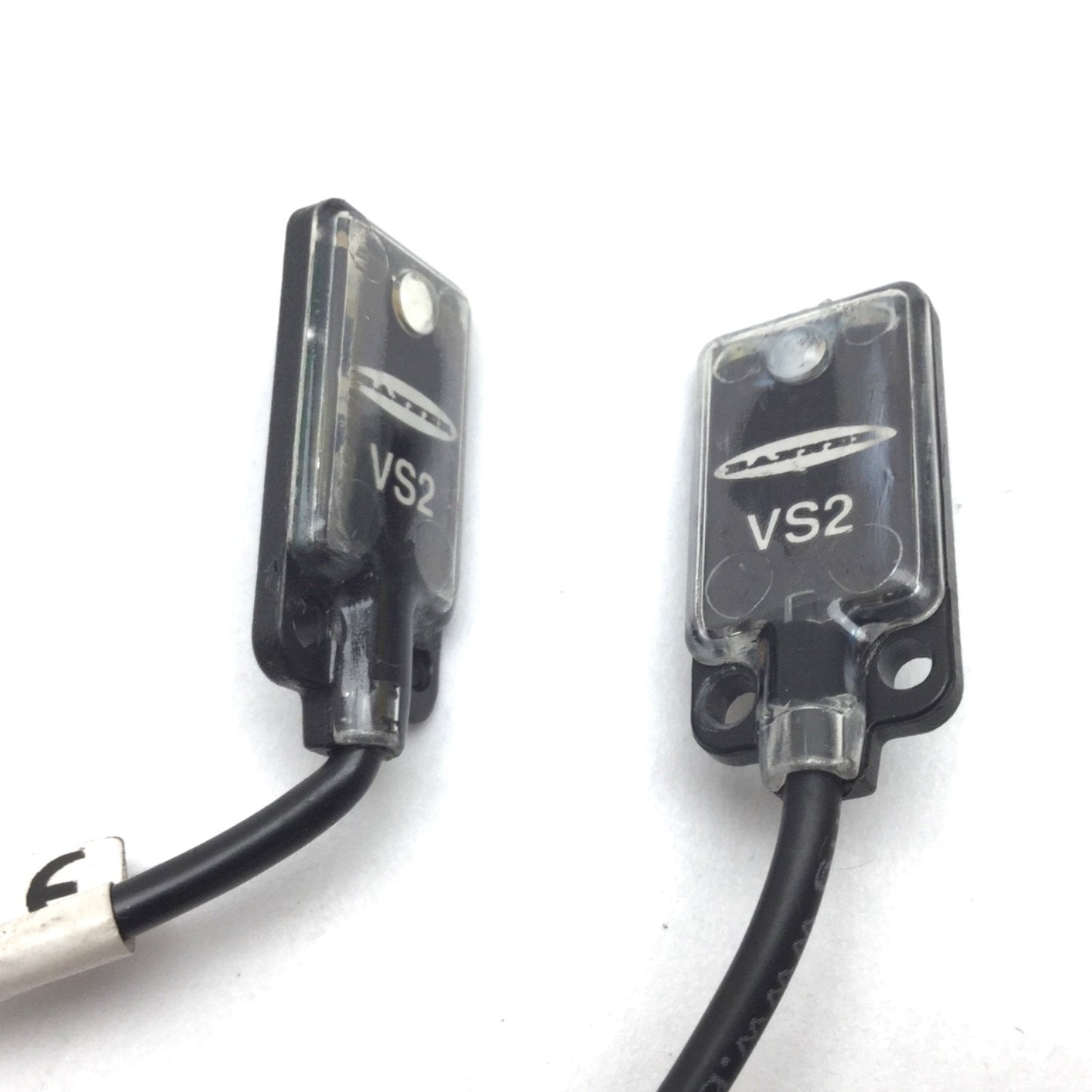 Used Banner VS25EVQ & VS2AP5RQ Thru Beam Sensor Emitter & Receiver, 1.2m, 10-30VDC