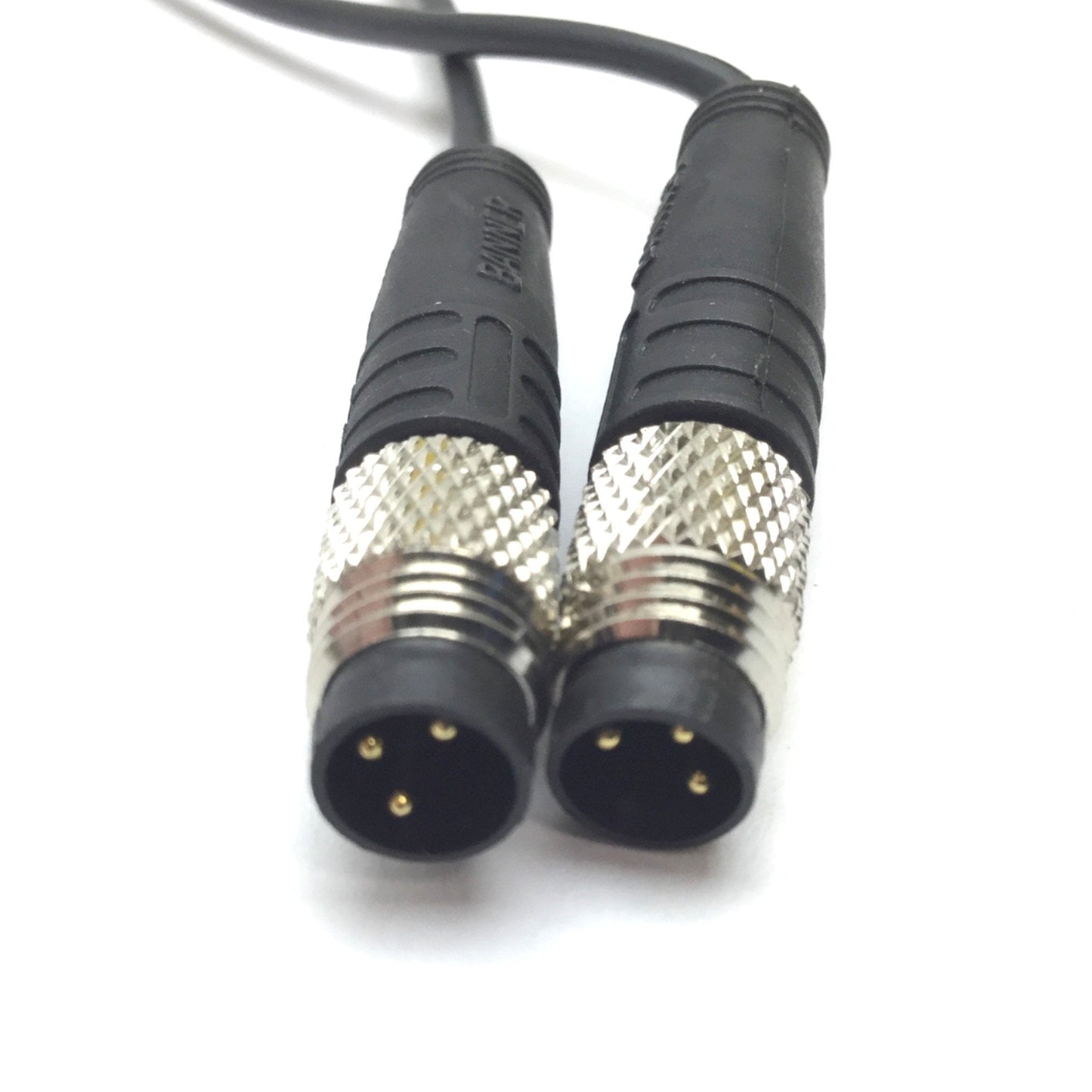 Used Banner VS25EVQ & VS2AP5RQ Thru Beam Sensor Emitter & Receiver, 1.2m, 10-30VDC