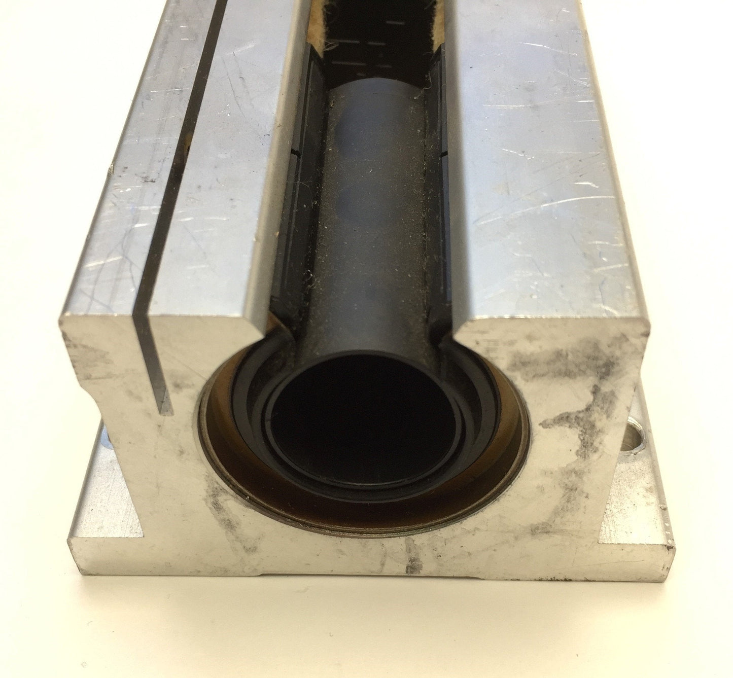 Used Thomson SSUTWNO16 Super Smart Twin Pillow Block Ball Bearing, Open, Shaft: 1.0"