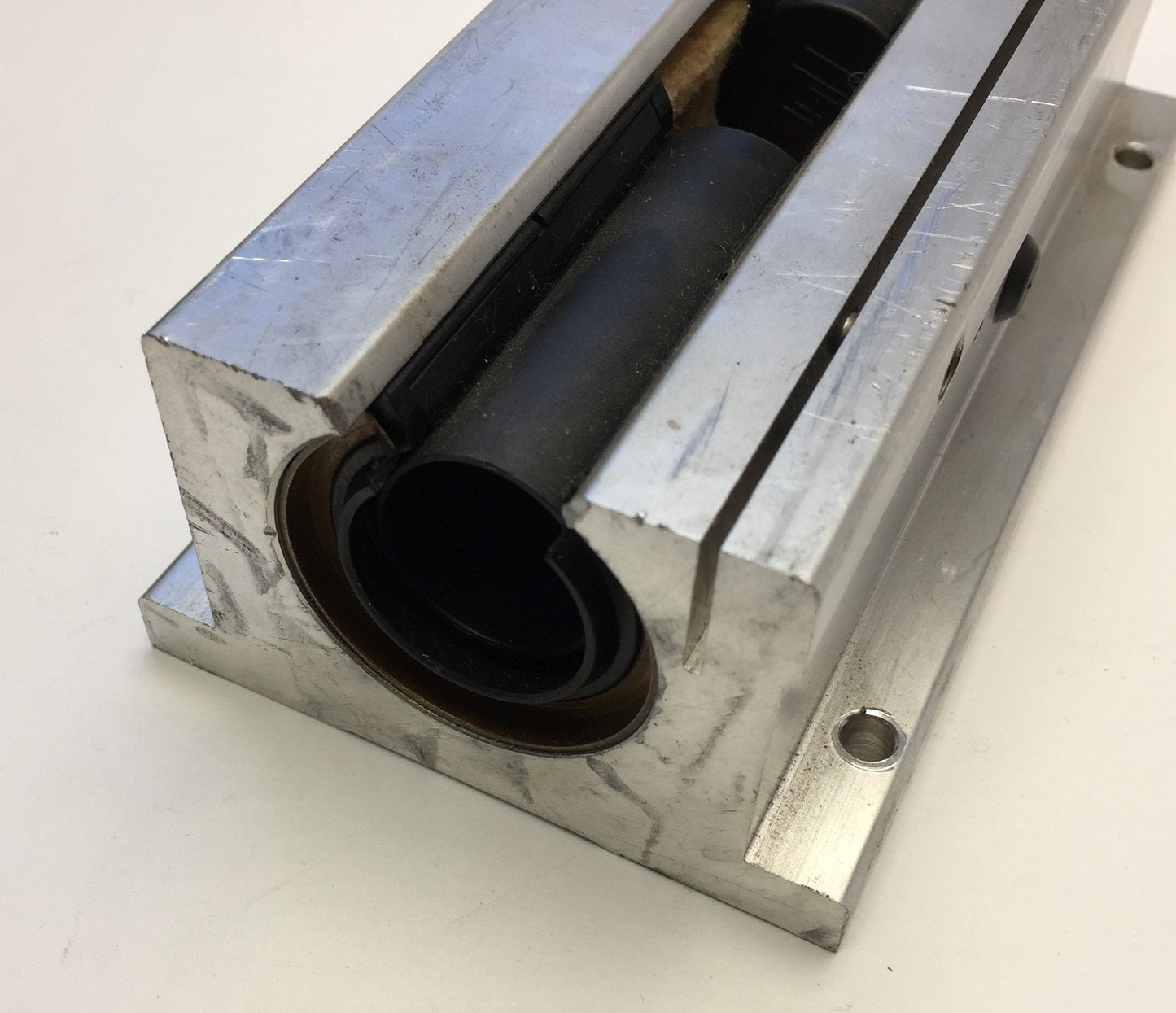 Used Thomson SSUTWNO16 Super Smart Twin Pillow Block Ball Bearing, Open, Shaft: 1.0"