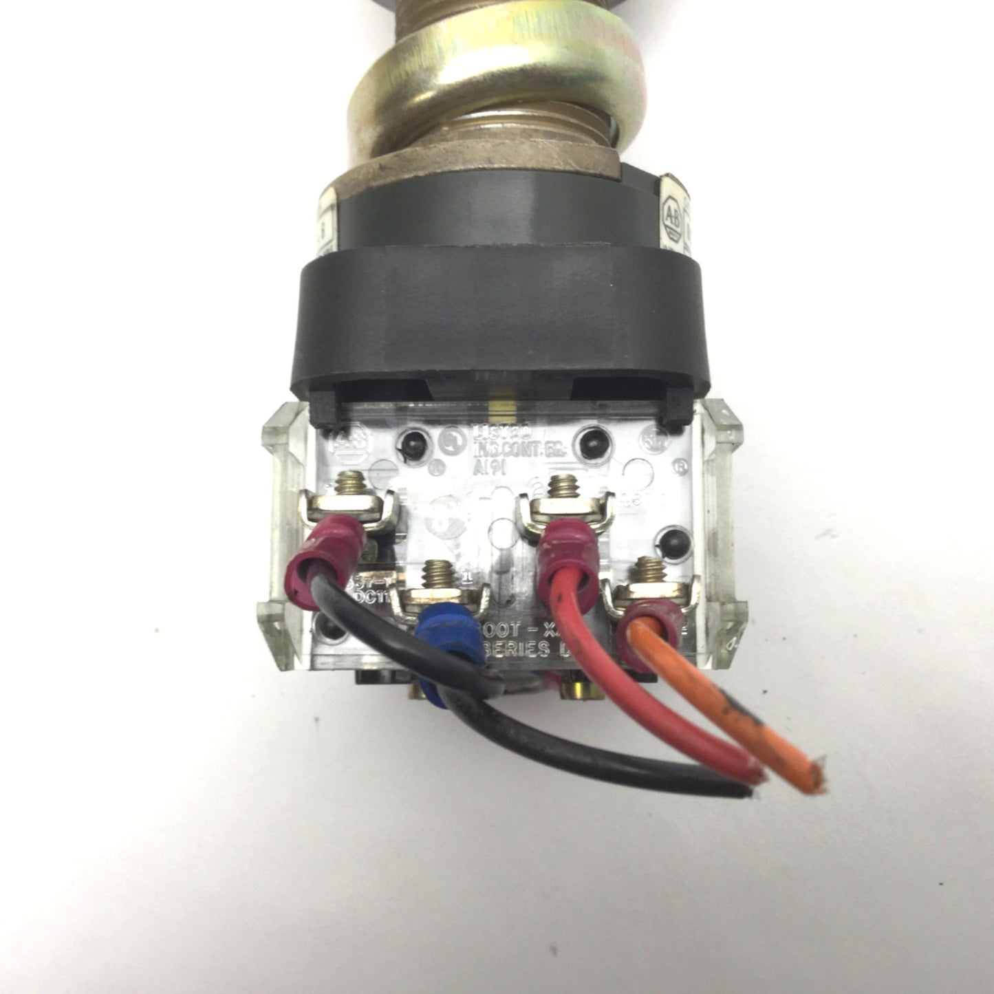 Used Allen-Bradley 800H-FPXNP16 Hazardous Location Illuminated Push Button 120VAC