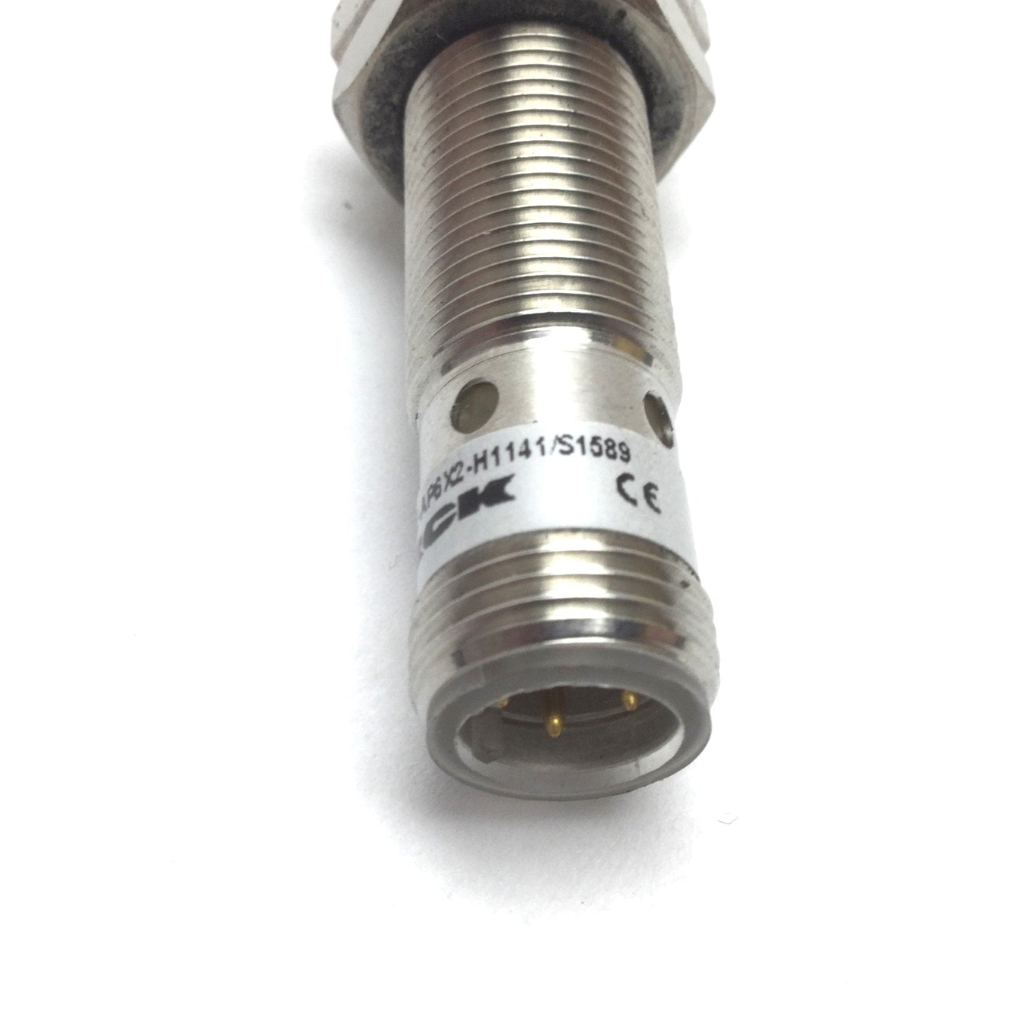 Used Turck BI3U-EM12HE-AP6X2-H1141/S1589 Inductive Proximity Sensor, 3mm 10-30VDC M12