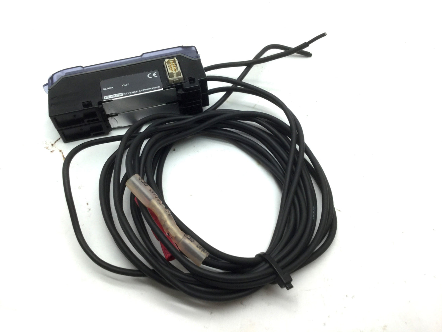 Used Lot of 2 Keyence Corporation FS-V22RP Fiber Amplifier