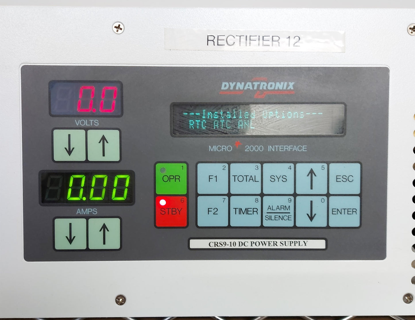 Used Dynatronix CRS9-10 DC Power Supply Out: 0-9VDC 0-10A In: 120VAC *Loud Fan*