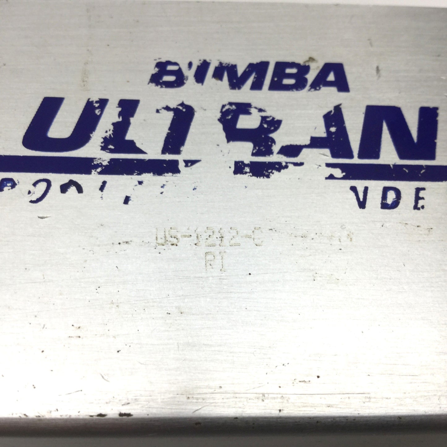 Used Bimba US-1212-C Ultran Rodless Cylinder, Bore: 1-1/4", Stroke: 12", 1/8" NPT
