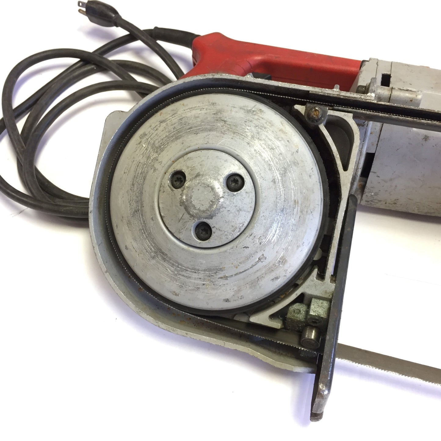 Used Milwaukee 6230 Heavy Duty Band Saw w/Case, Variable Speed 0-350 FPM, 120VAC 6A