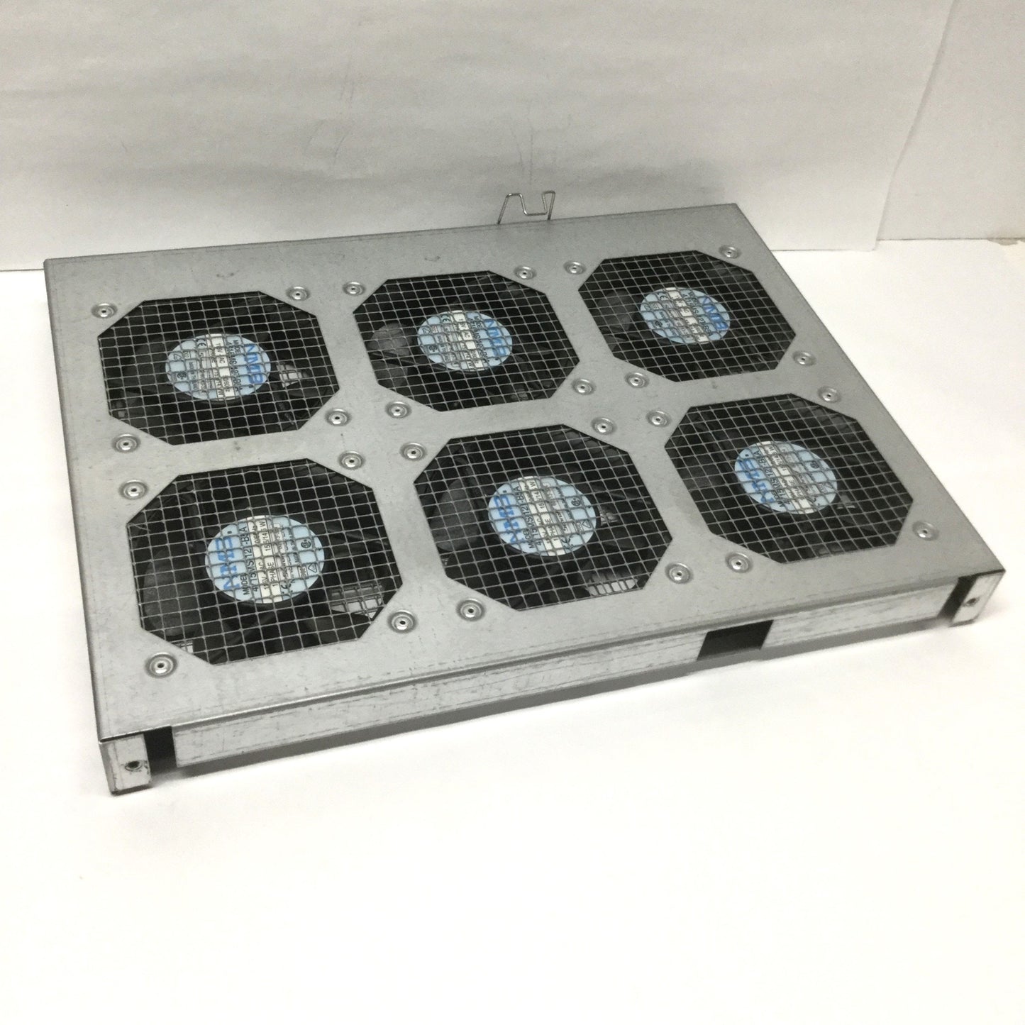 Used Hoffman A19FT6 19" Server Rack-Mountable Cabinet Cooling Tray, 6-Fan, 115VAC