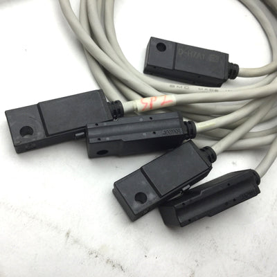 Used Lot of 5 SMC D-H7A1 Solid State Switches, 3-Wire NPN, Power: 4.5-28VDC