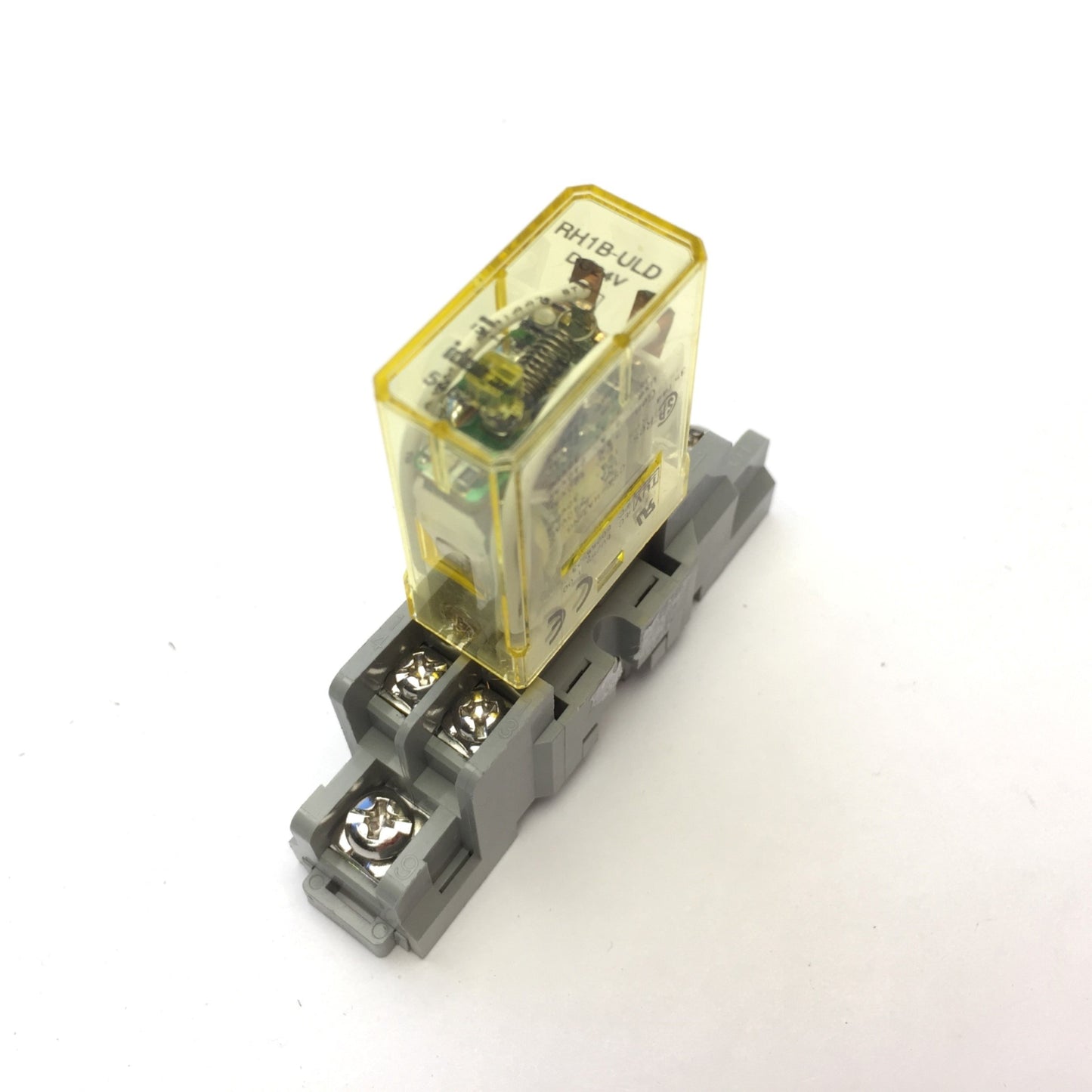 Used Lot of 3 Idec RH1B-ULD Ice Cube Relays, Voltage: 24VDC 10A w/Sockets SH1B-05