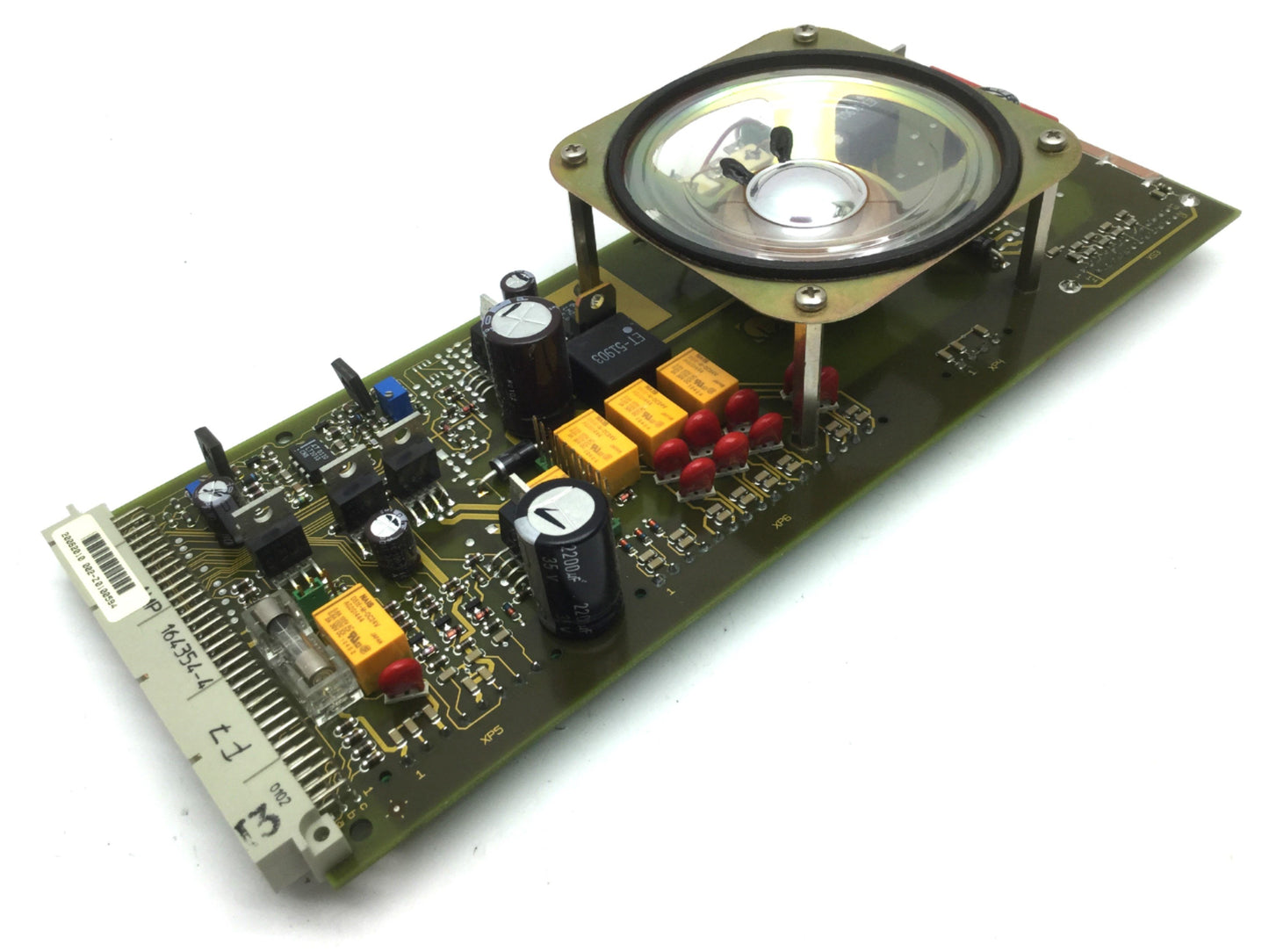 Used Leybold Inficon UL 200 Loetselte 20088860 Speaker Board 200 88 860 Lotseite